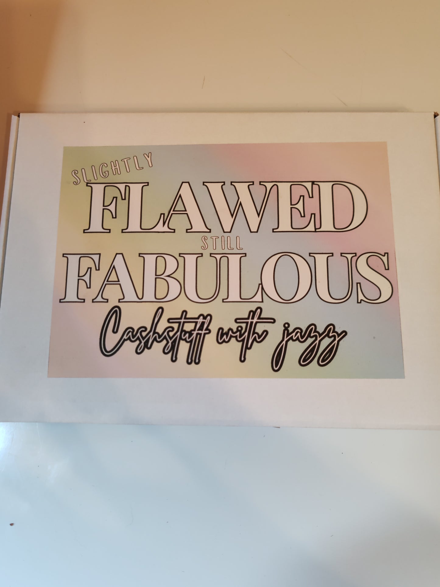 Slightly flawed still fabulous box