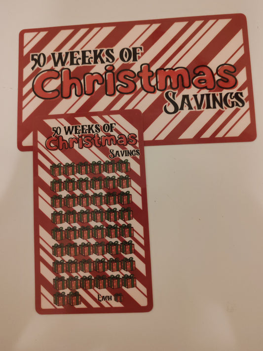 50 weeks of Christmas savings