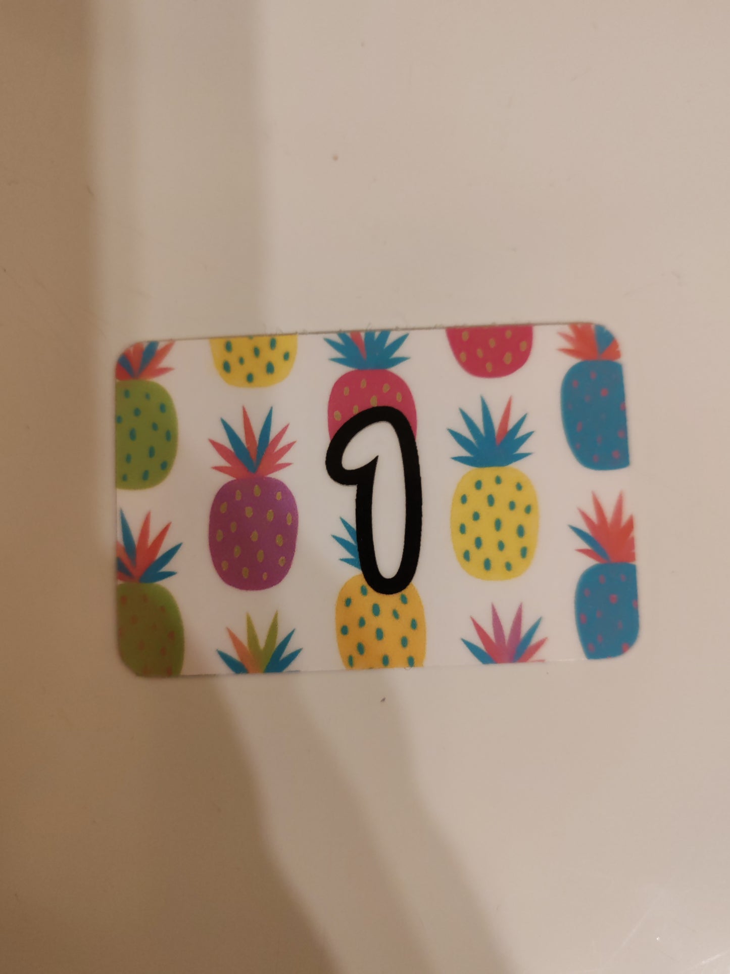 £1 Coin cards pack of 10 - Pineapples