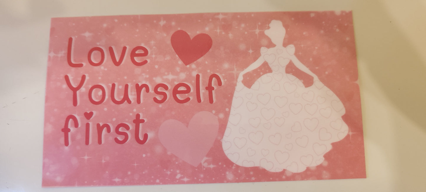 PREORDER - LOVE YOURSELF FIRST CHALLENGE   (Cash-ella So this is Love collection)