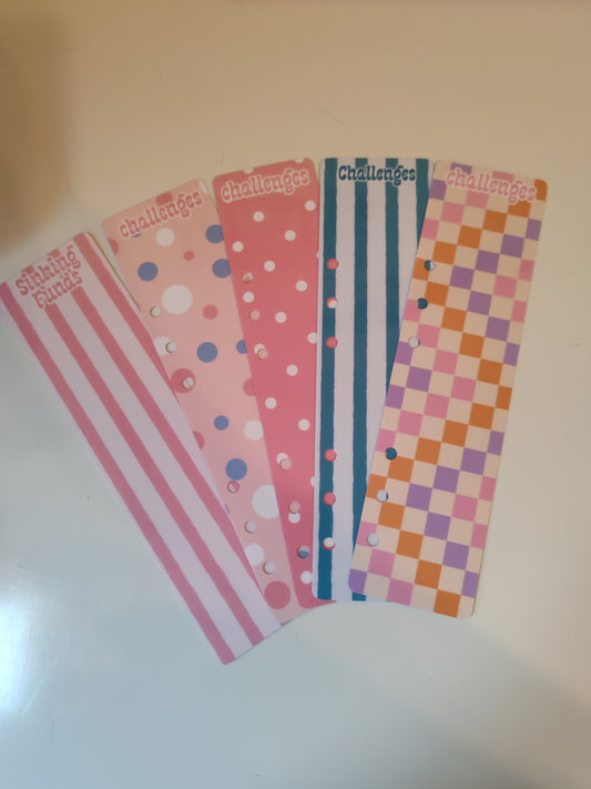 Binder bookmark label