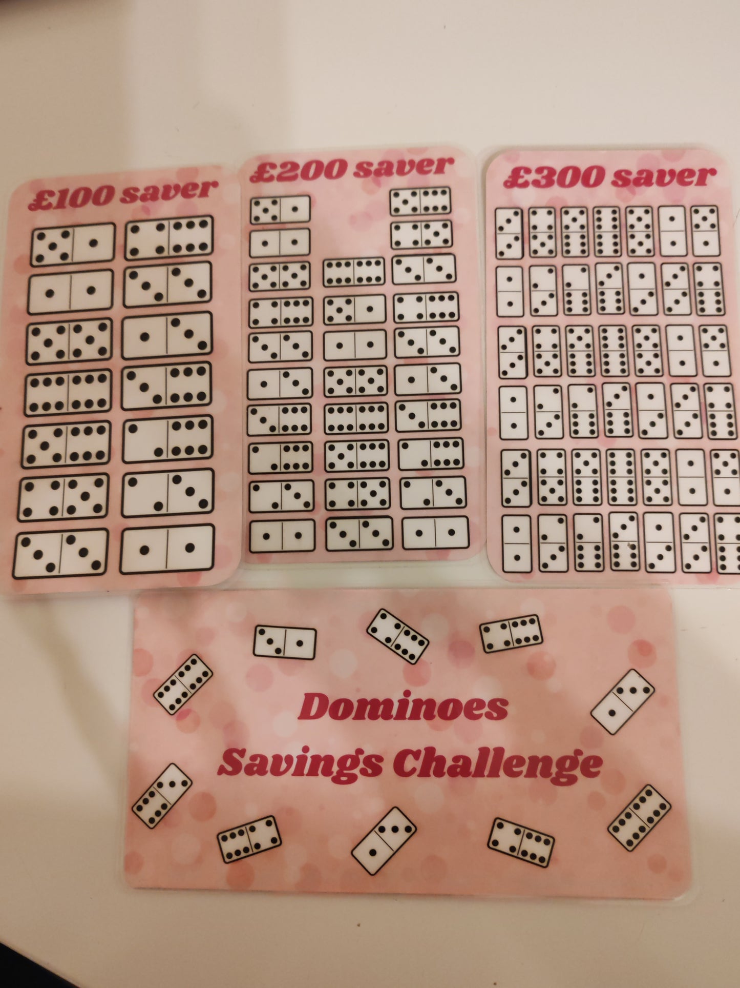 Pink domino savings challenge A6