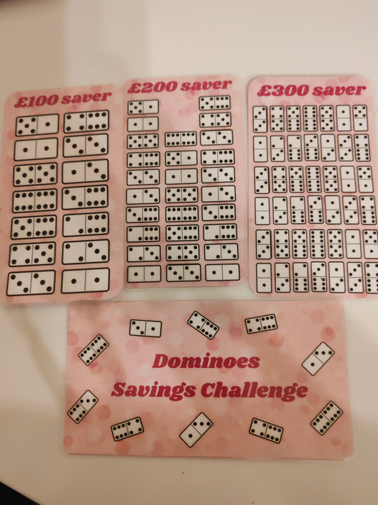 Pink domino savings challenge A6