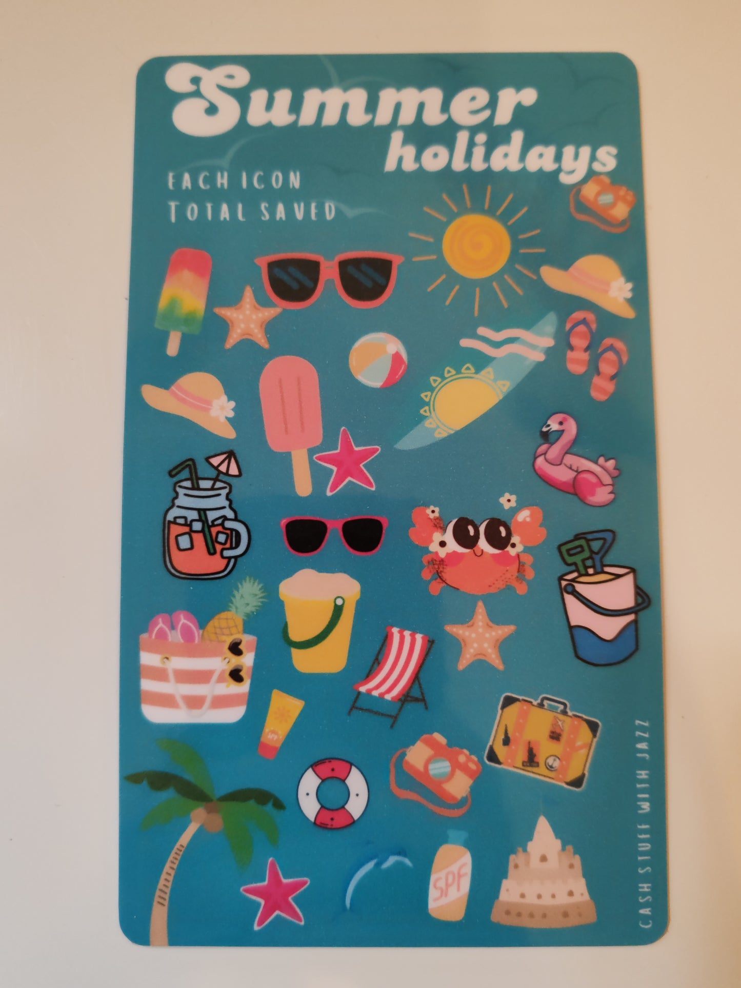 School holidays savings challenges / trackers