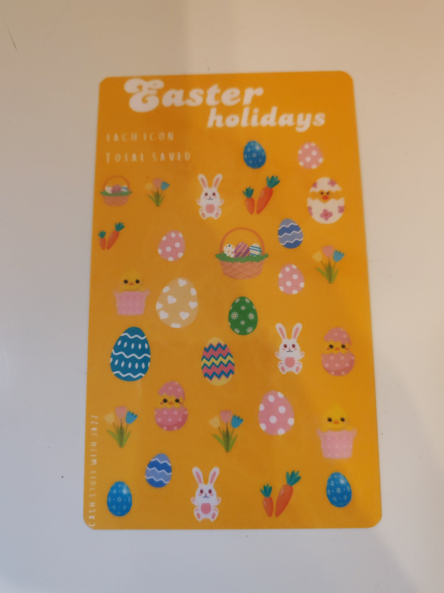 School holidays savings challenges / trackers
