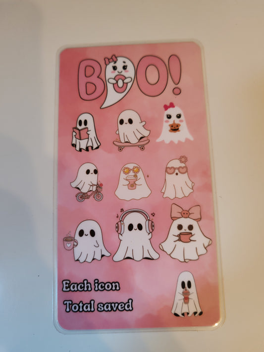 Boo savings challenge choose your own amount