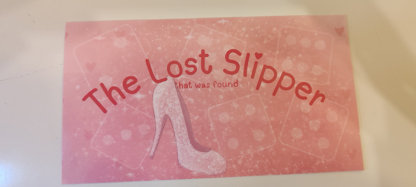 PREORDER - the lost slipper challenge (Cash-ella So this is Love collection)
