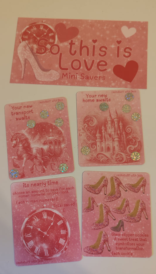 PREORDER - MINI SAVERS (Cash-ella So this is Love collection)