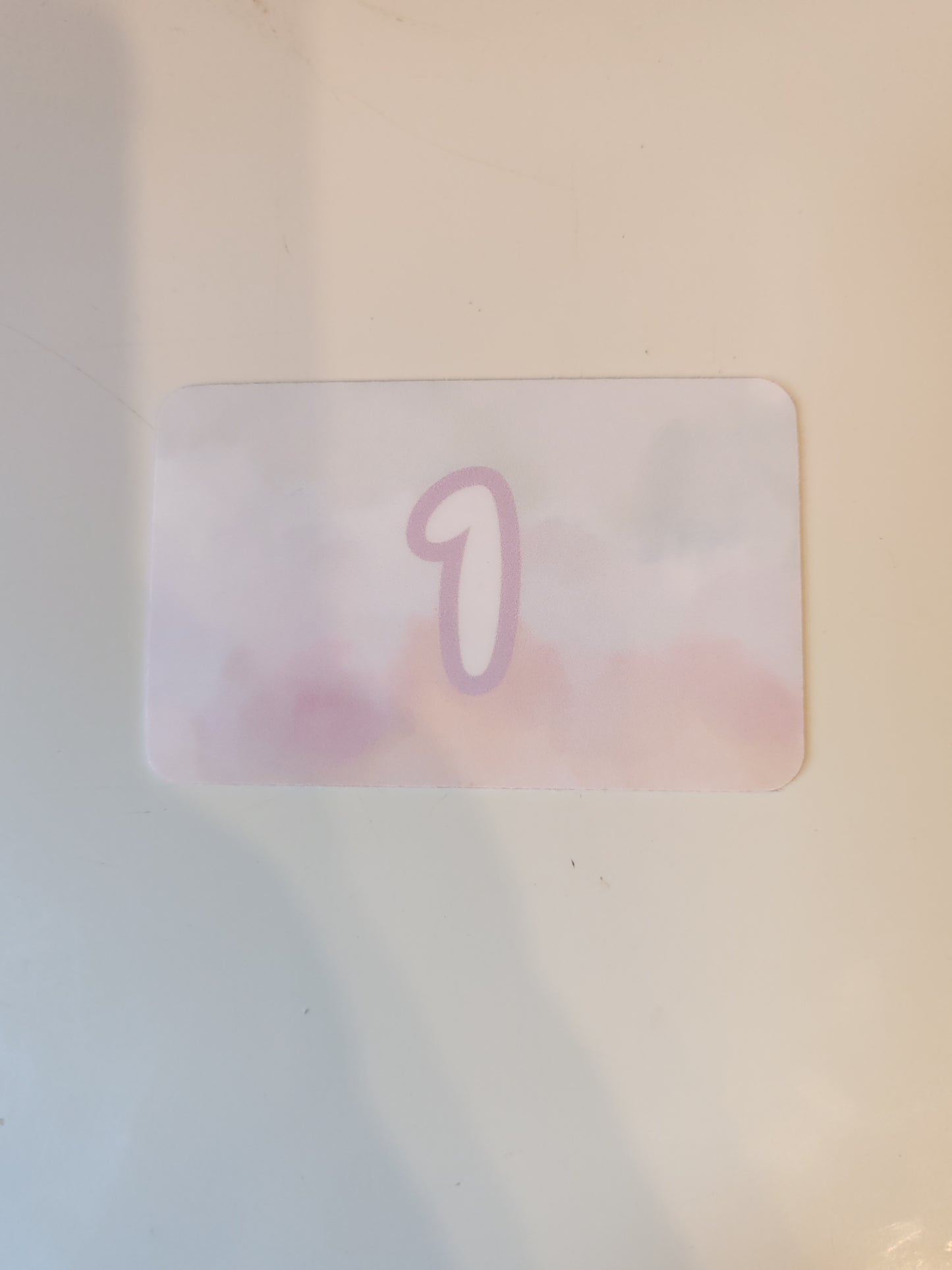 £1 Coin cards pack of 10 - pastel