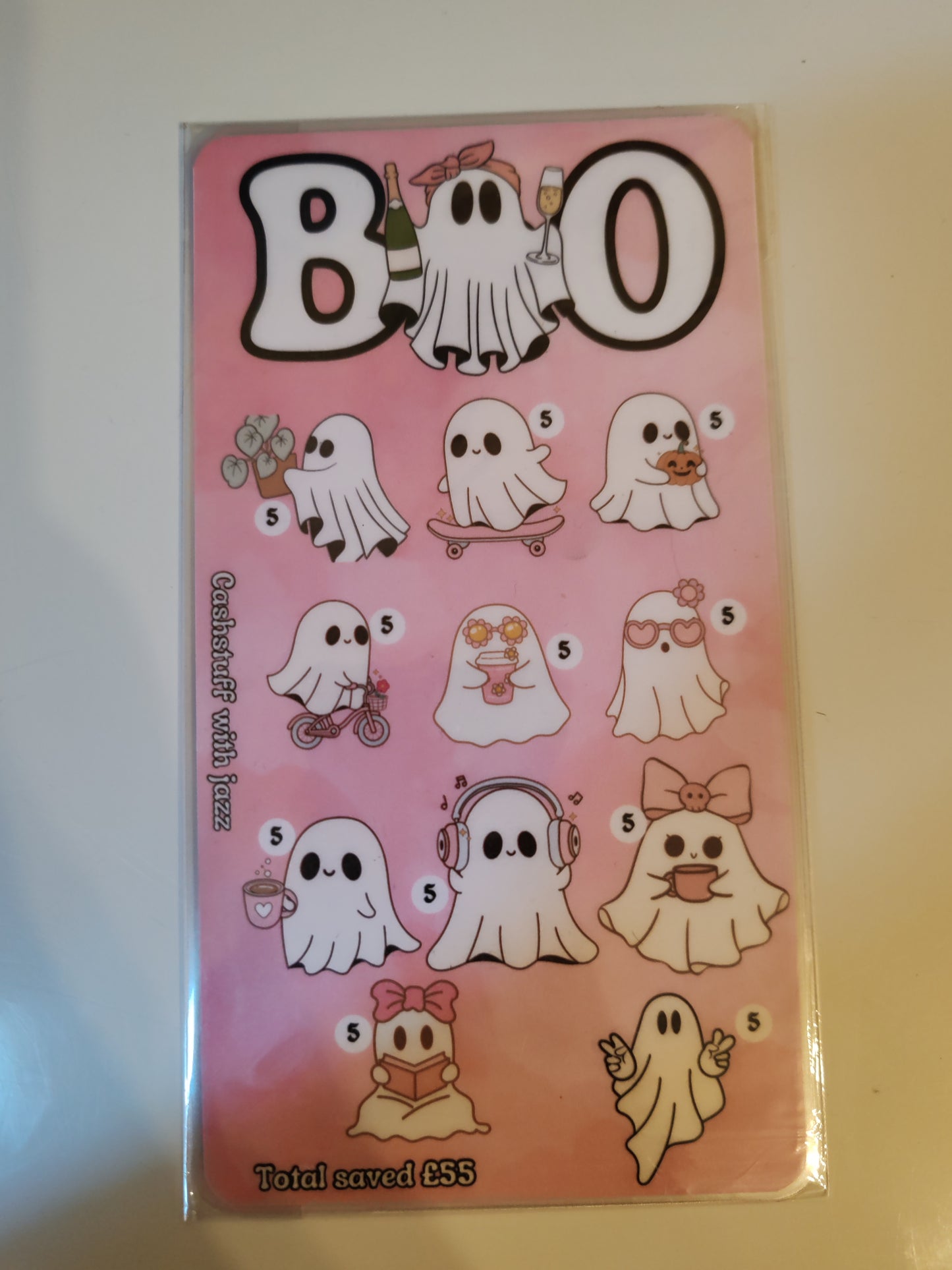 Boo savings challenge
